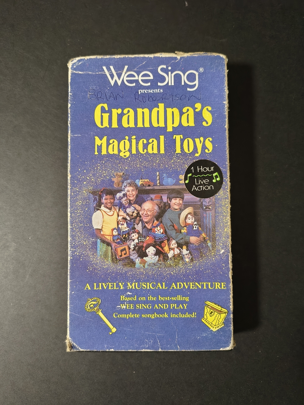 Wee Sing Grandpa's Magical Toys VHS Weird Kids Retro 80s Movie